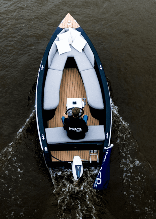 IMPACD 450 Limited comfortabele indeling duurzame elektrische sloep